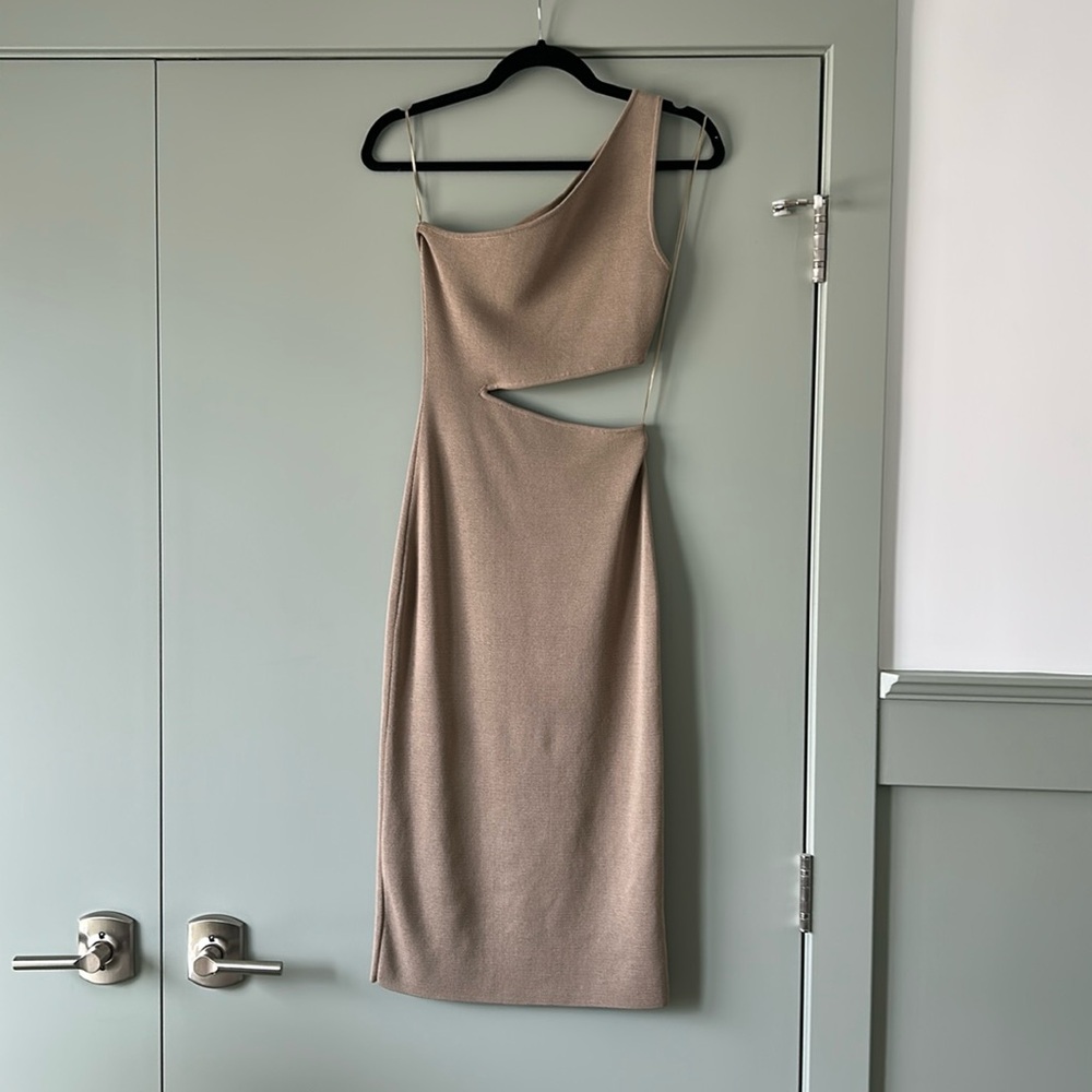 Oak & Fort cutout bodycon dress